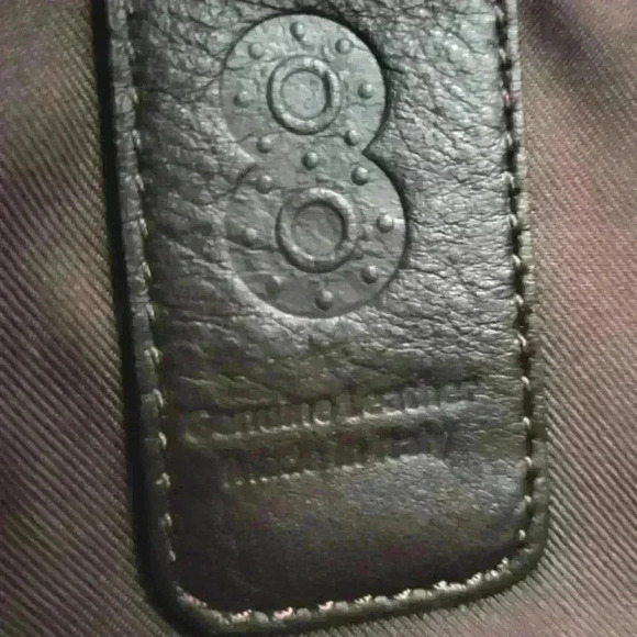 Italian Ultra Thin Leather Kisslock Close Nwts Clutch. - Picture 7 of 8